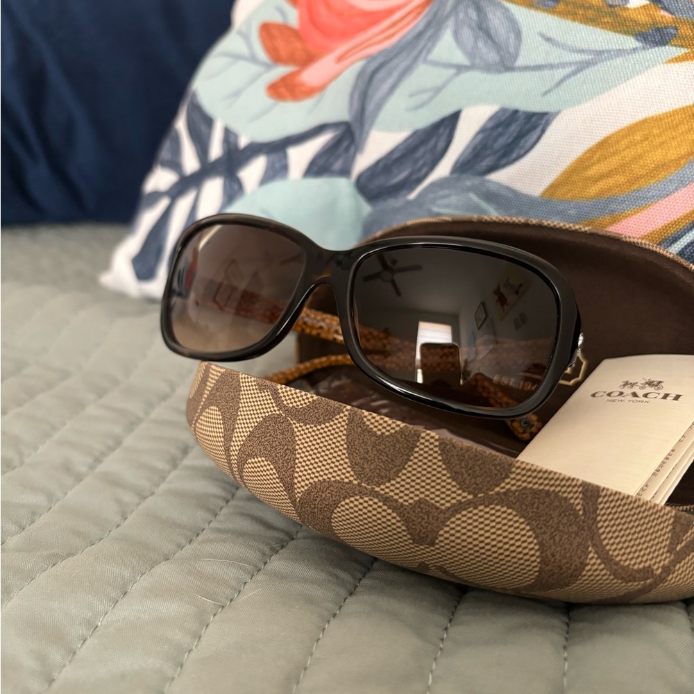 Coach Ciara Tortoiseshell Sunglasses